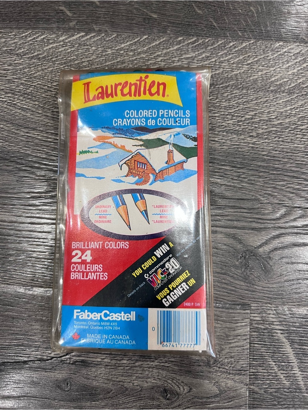 14 Laurentien Colour Pencils (with case) All almost full length